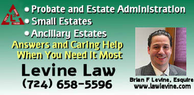 Law Levine, LLC - Estate Attorney in Shamokin PA for Probate and Estate Administration including small estates and ancillary estates